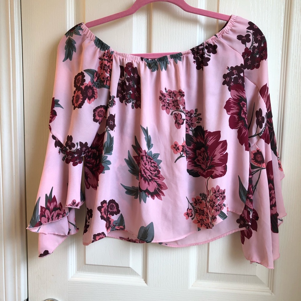 Flowy Off The Shoulder Blouse